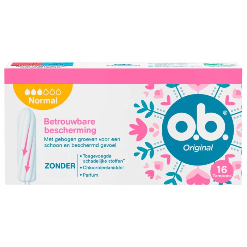 O.B. Tampons original normal 16 stuks
