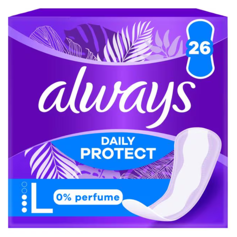 Always Inlegkruisjes daily protect long 26 Stuks