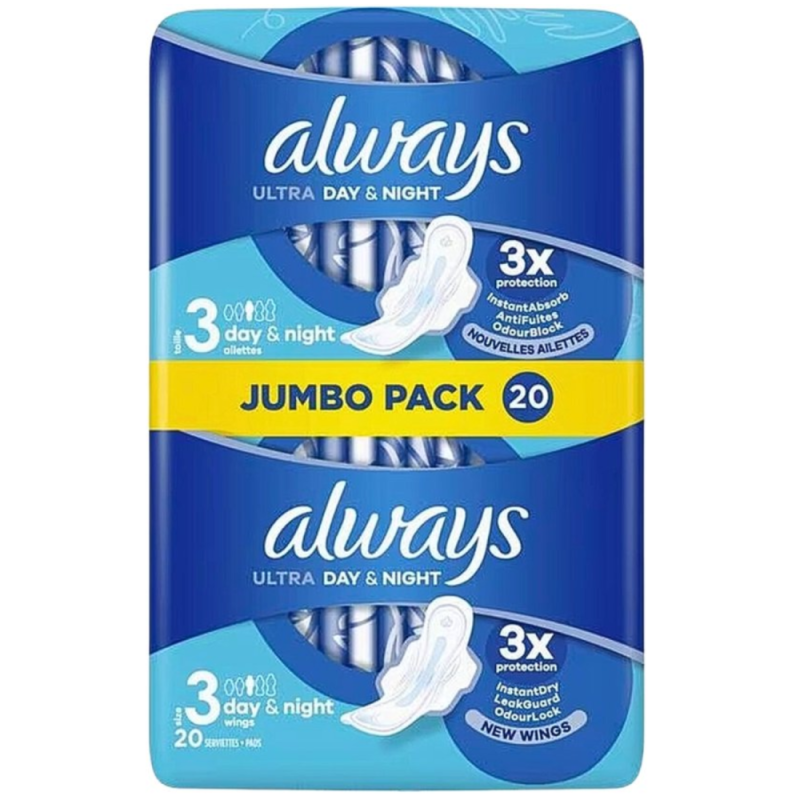 Always Maandverband ultra night 20 Stuks