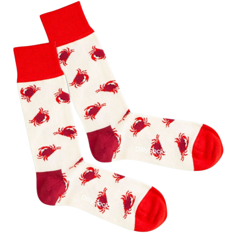Dilly Socks Beach crabs sock 41-46