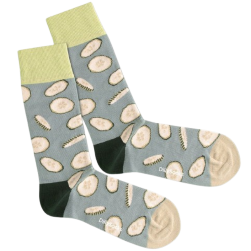 Dilly Socks Cucumber water sock 41-46