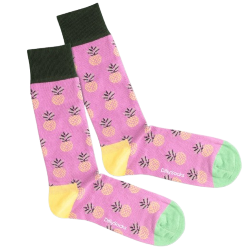 Dilly Socks Pineapple lila sock 36-40