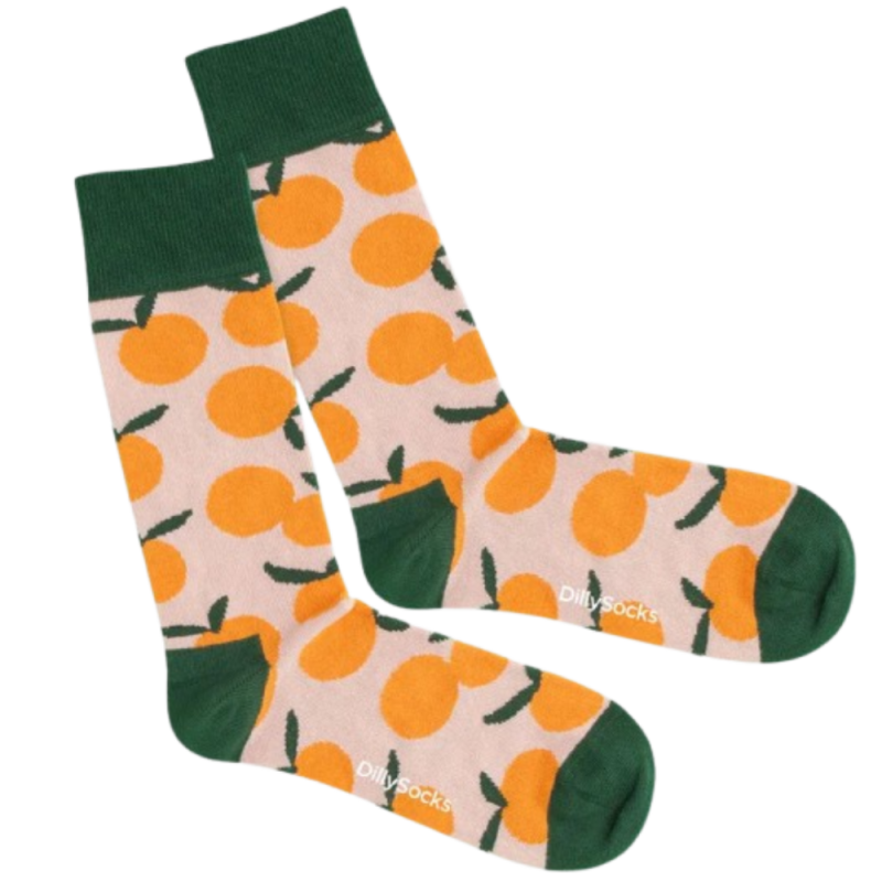 Dilly Socks Sweet clementine sock 36-40