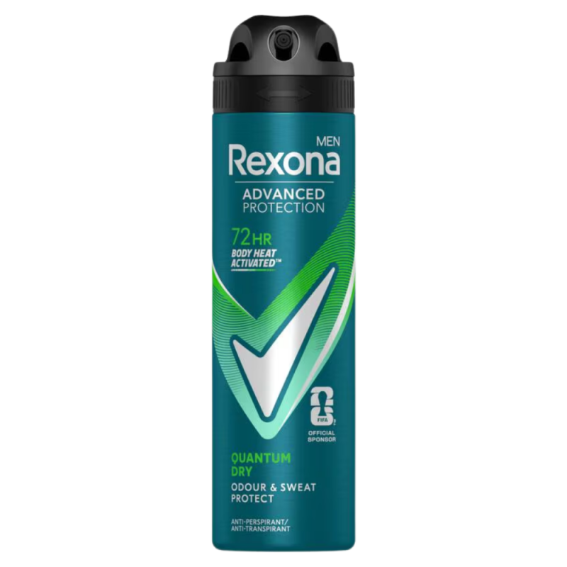 Rexona Men quantum deodorant spray 150ml