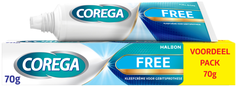 Corega Free kleefcrème 70 Gram