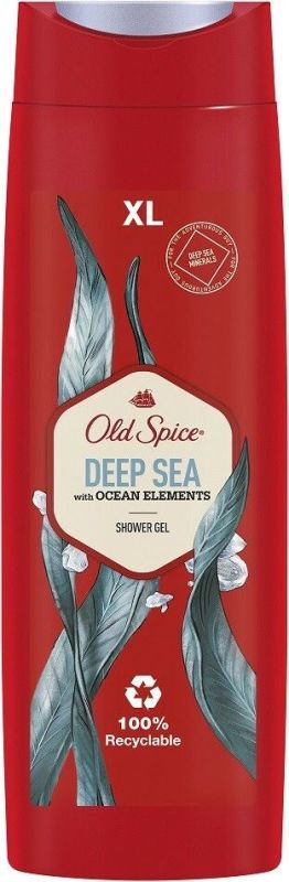 old Spice showergel deep sea with minerals 400 ML