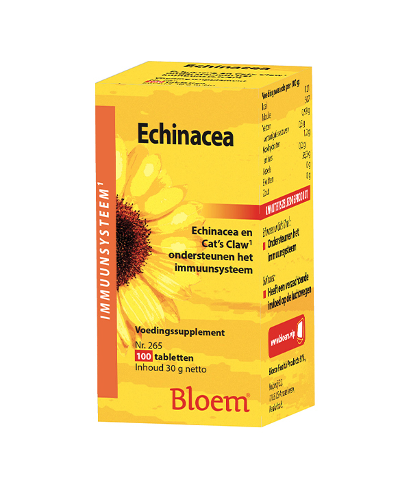 Goedkoopste Bloem Echinacea extra 100tab
