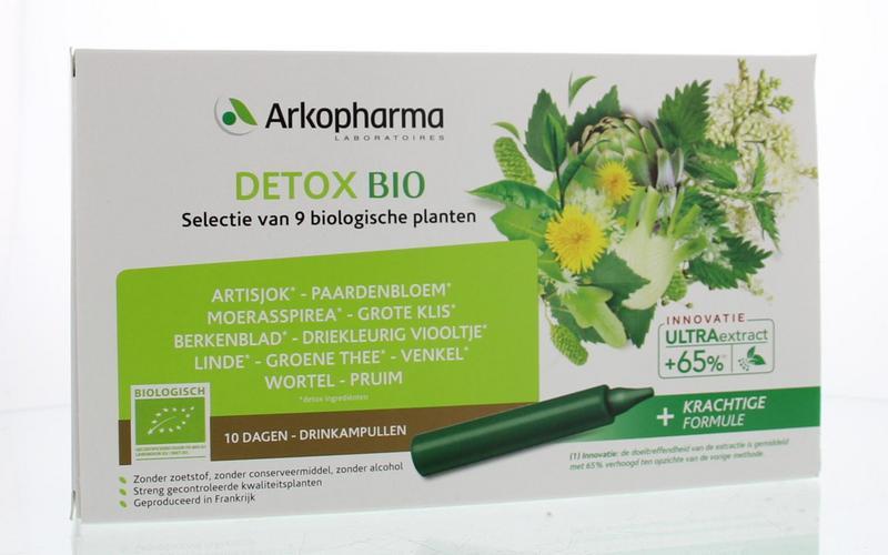 Goedkoopste Arkopharma Detox drinkampullen 10x15ml