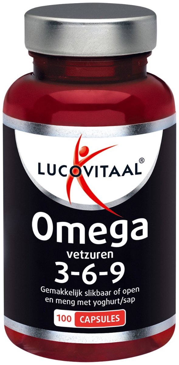 Lucovitaal Omega 3-6-9 Vetzuren 100 Capsules