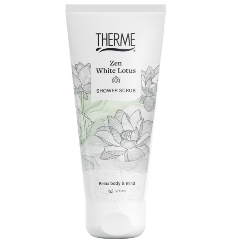 Zen white lotus shower scrub 200 ml