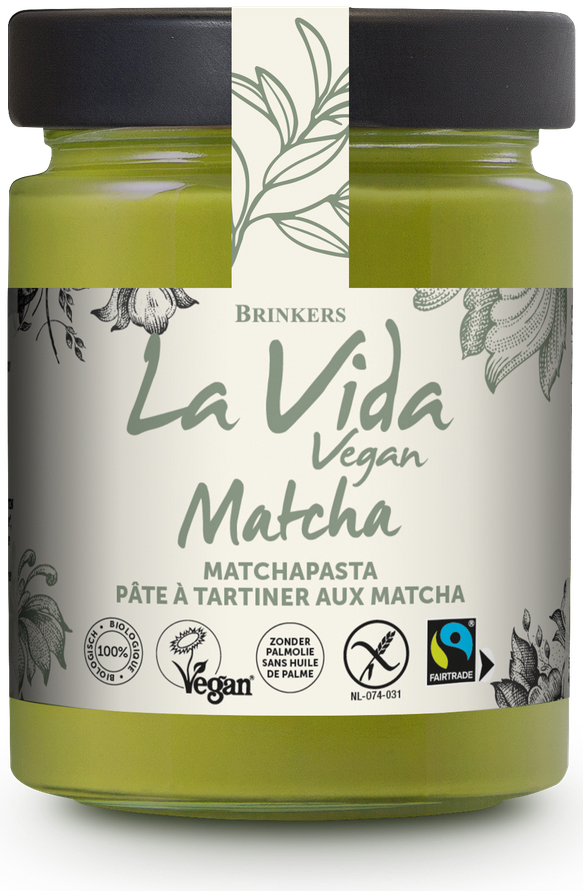 La Vida Vegan Matchapasta Biologisch 270 gram