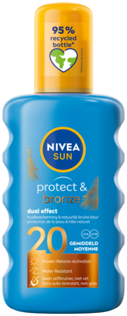 Nivea Sun Protect & Bronze Zonnespray SPF20 200 ML