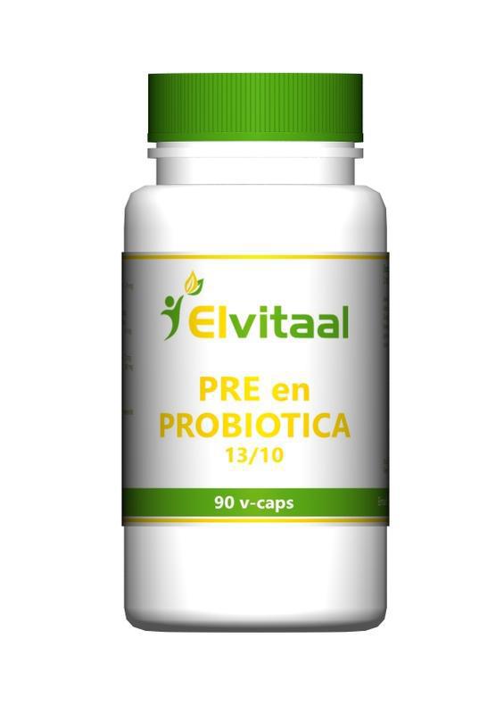 Elvitum Pre- en Probiotica 13/10 90 Capsules
