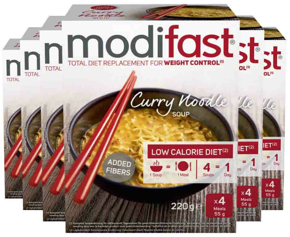 Modifast Soup Curry Noodle 220 Gram