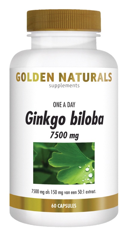 Ginkgo Biloba 7500mg 60 tabletten