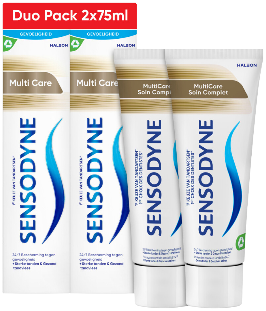 Sensodyne Tandpasta Multicare Duo 2 x 75 ml