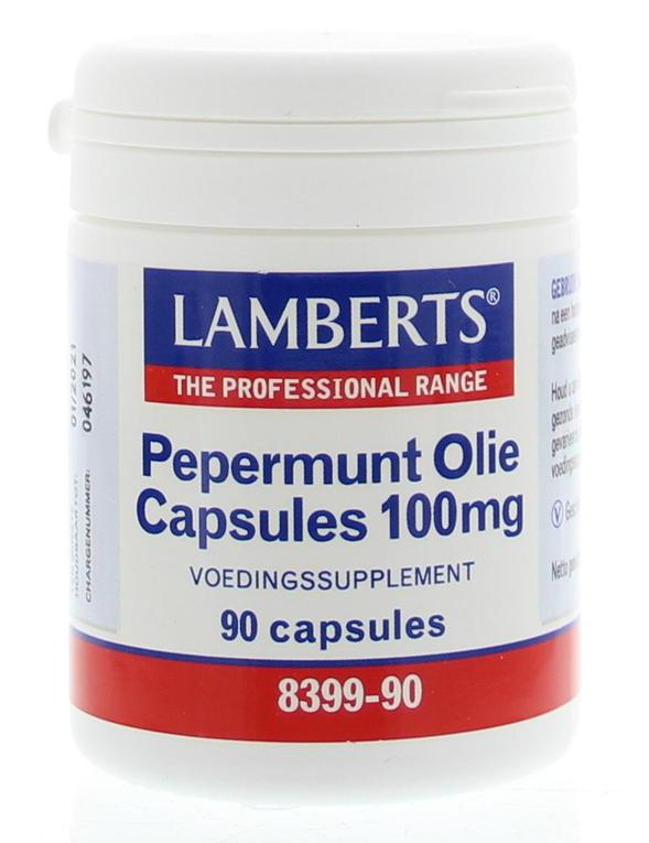 Pepermuntolie 100 mg 90vc