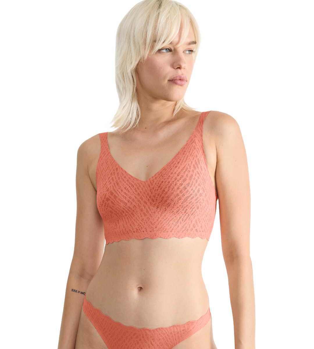 Sloggi ZERO Feel Bliss Dames Bralette Lovely Apricot