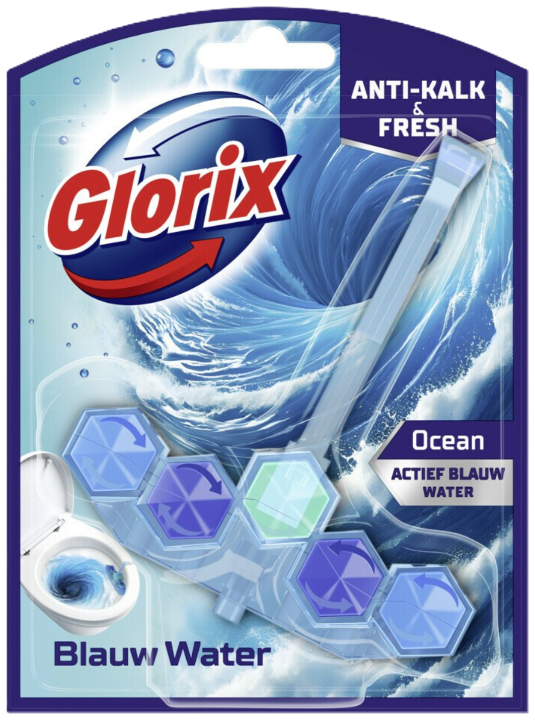 Toiletblok Active Blue Ocean 1 Stuk