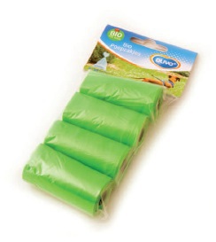Dier  poepzakjes rol  bio 80 stuks