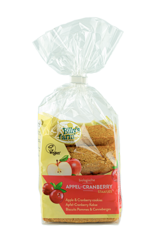 Appel cranberry staafjes 175g
