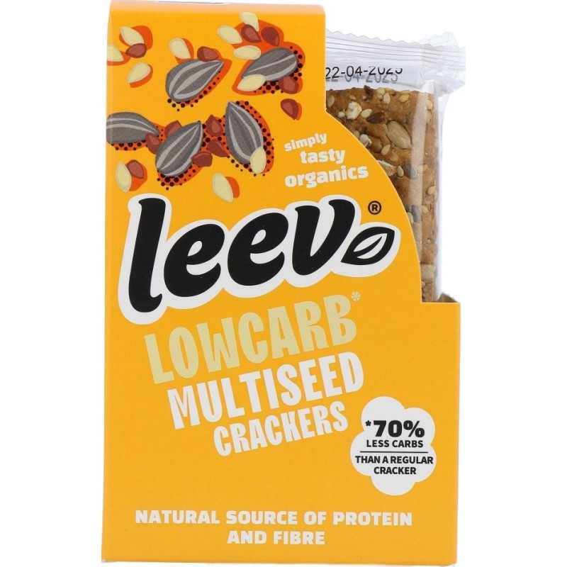 Lowcarb crackers multiseed bio 80g