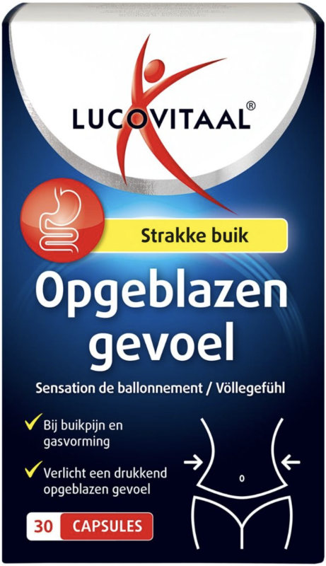 Opgeblazen Gevoel 30 capsules