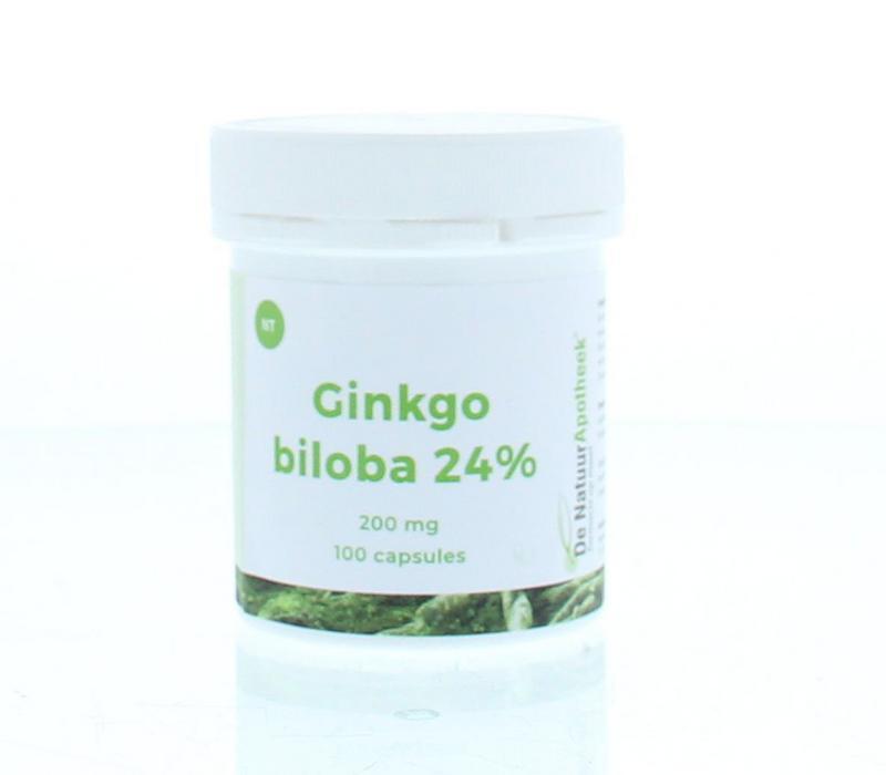 Ginkgo Biloba 24% 200 MG 100 Capsules