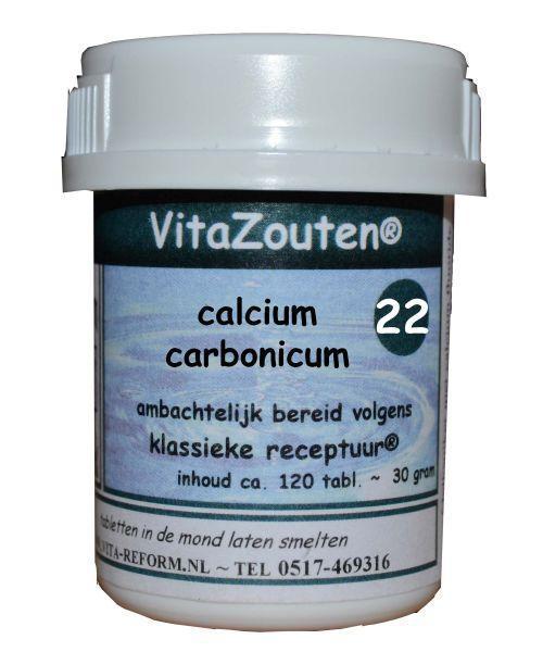 Calcium carbonicum celzout 22/6 120tab