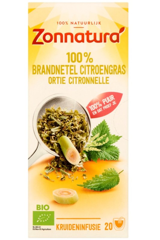 Brandnetel Citroengras Biologisch 20 stuks