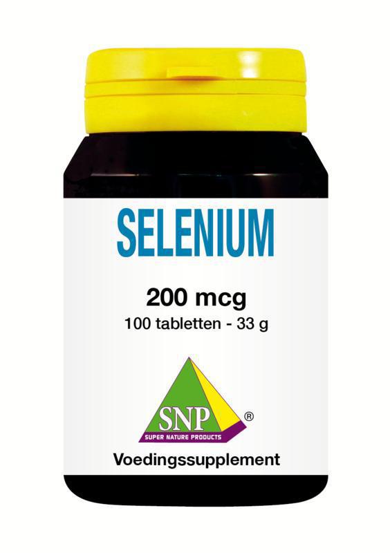 Selenium 200 mcg 100tabletten