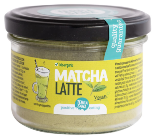 TerraSana Matcha latte gula java bio 120g