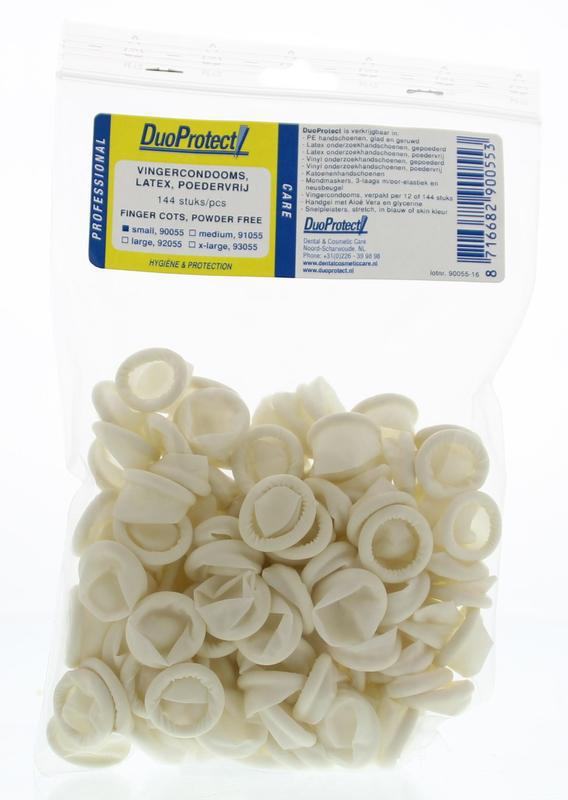Vingercondoom small 144st