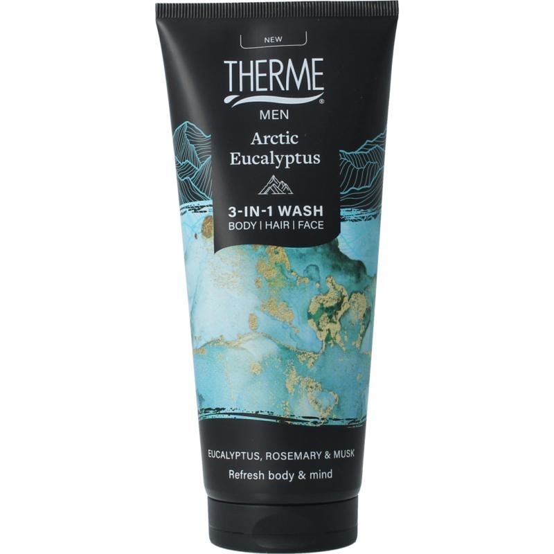 Therme Arctic eucalyptus 3-in-1 wash 200ml