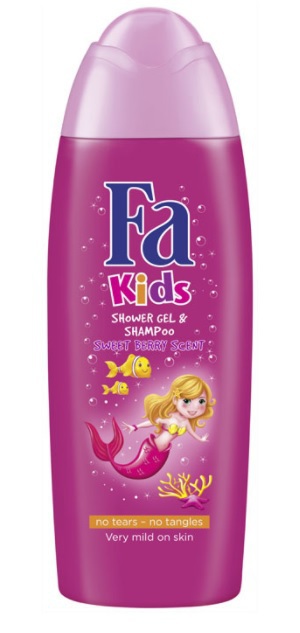 Kids Douche & Shampoo Mermaid 250ml