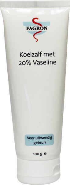 Koelzalf met 20% Vaseline 100 Gram