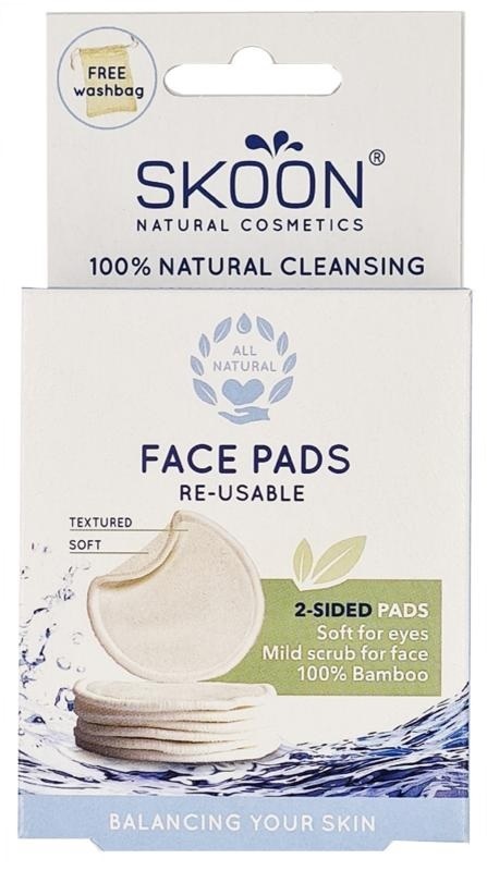 Face pads re-usable 2 sided 7st