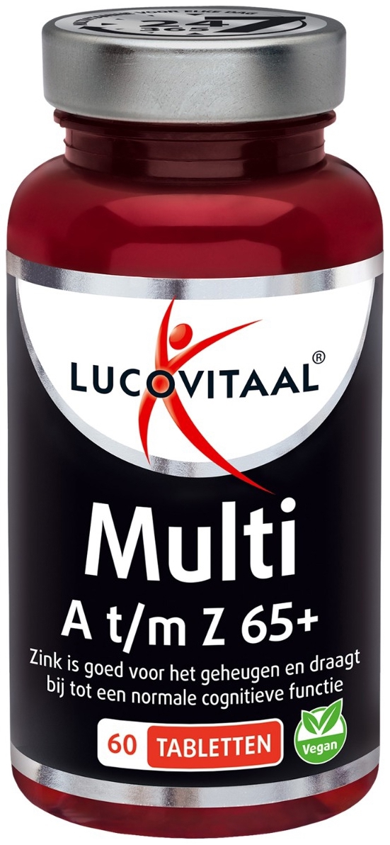 Lucovitaal Multi A-z 65+ 60 Tabletten