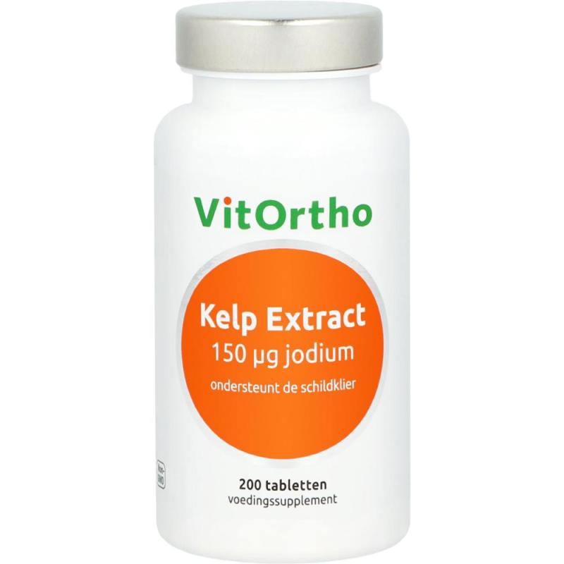 Kelp Extract 150mcg Jodium 200 tabletten