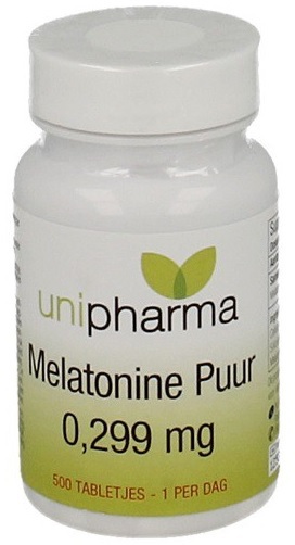 Melatonine 0,299mg 500 tabletten