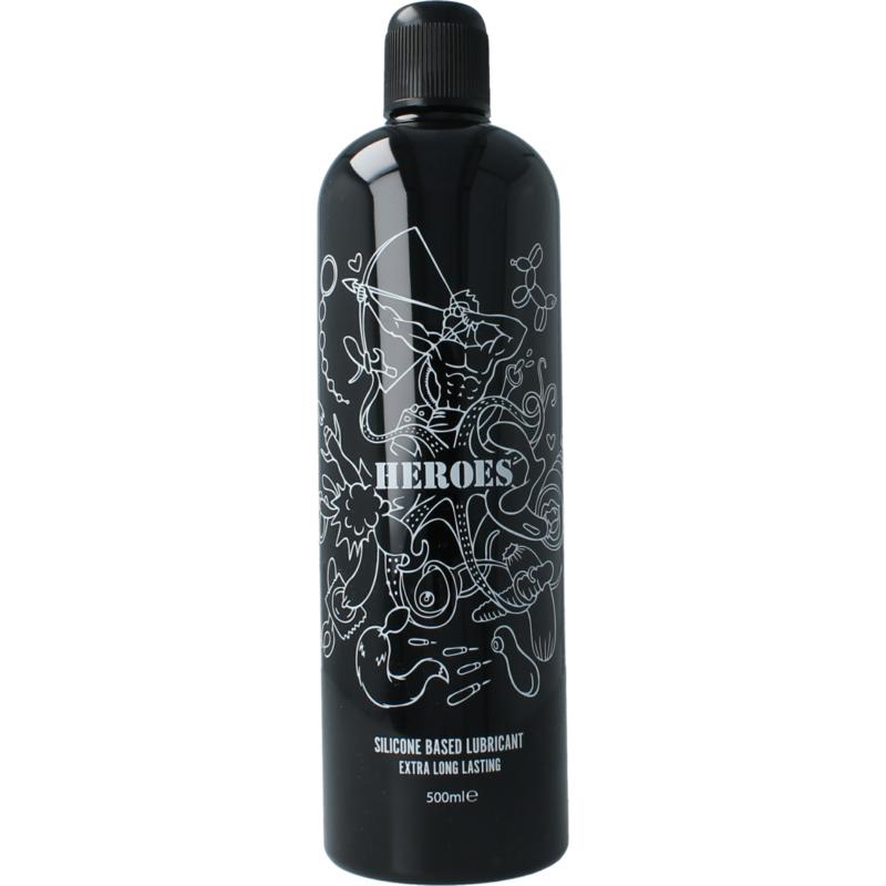 Heroes Siliconen Glijmiddel 500 ml