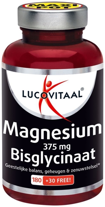 Magnesium Bisglycinaat 375 mg 210tb