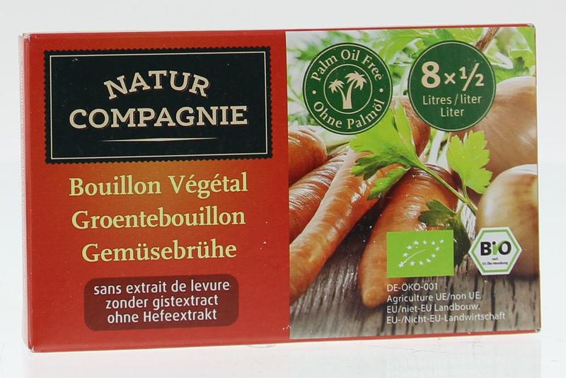 Groentebouillon zonder gist 8 stuks
