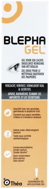 Blephagel Ooglid reinigingsgel 30g