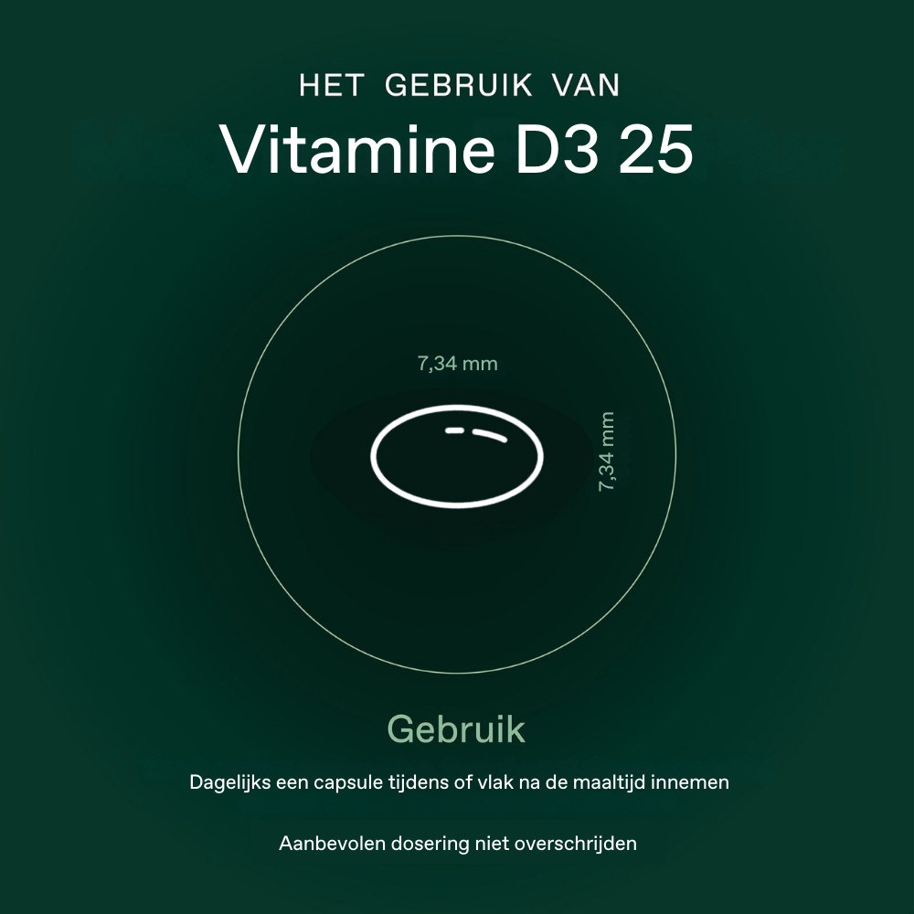 Bonusan Vitamine D3 25 300 Softgels