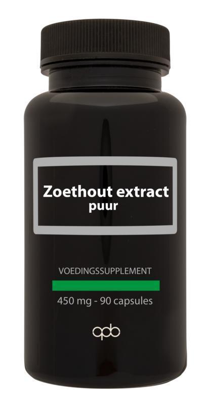 Zoethout 450 MG Puur 90 Capsules