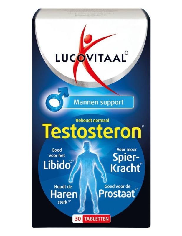 Testosteron Mannen Support 30 Tabletten