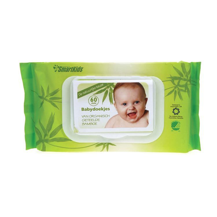 Smartkids Babydoekjes eco 60st