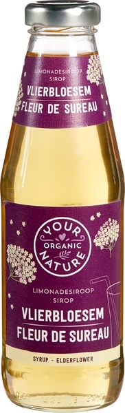 Your Organic Nature Limonadesiroop Vlierbloesem 500ml