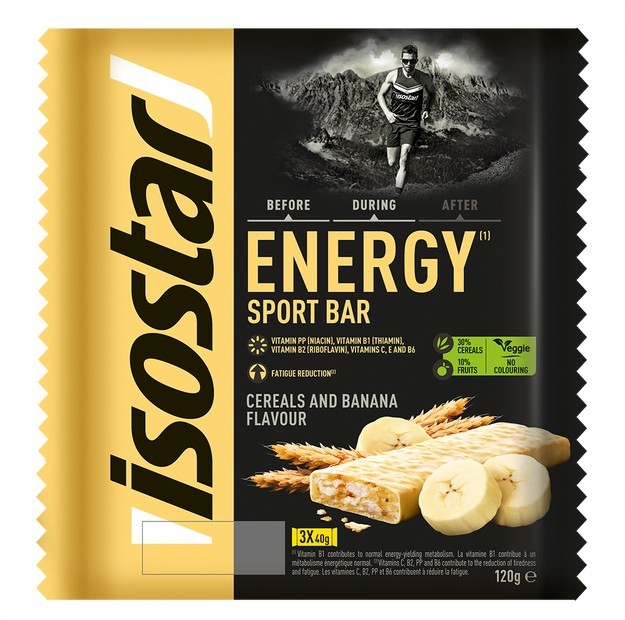Energy Sportreep Banaan & Granen 3x40g